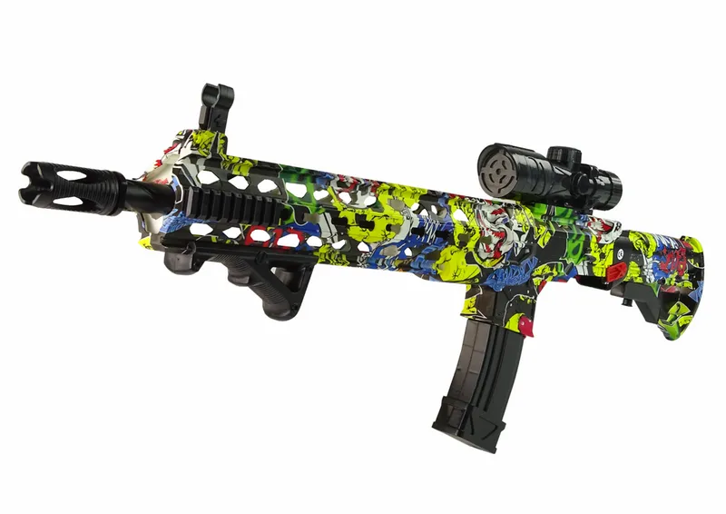 Karabin Pistolet Na Kulki Wodne Akcesoria Kolorowy