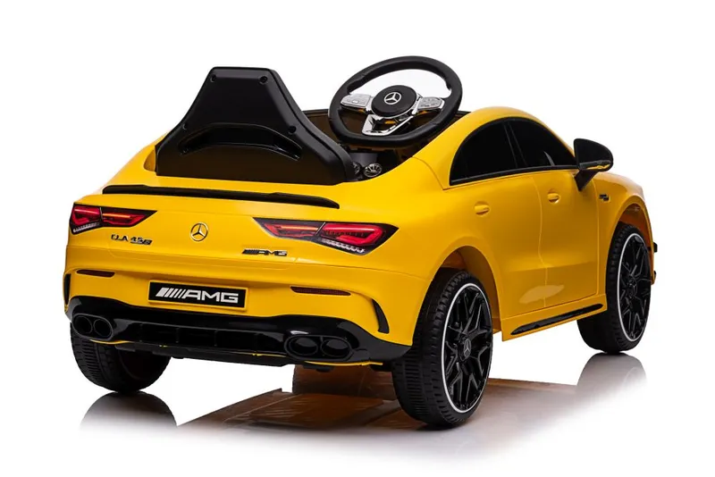 Auto Na Akumulator MERCEDES CLA 45S AMG 4X4 - Żółty