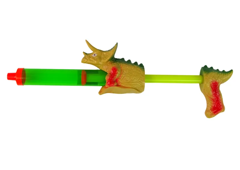Pistolet Na Wodę 40 cm Dinozaur Ogród - Zielony