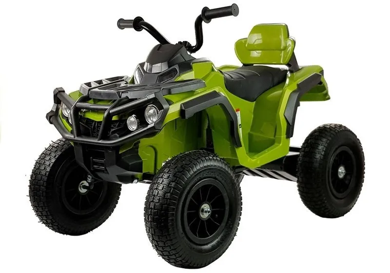 Quad Na Akumulator BDM0906 Pompowane Koła Światła LED MP3 - Zielony