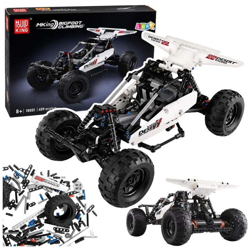 Klocki Konstrukcyjne Auto Terenowe Zdalnie Sterowane RC 4X4 Off Road 409 el