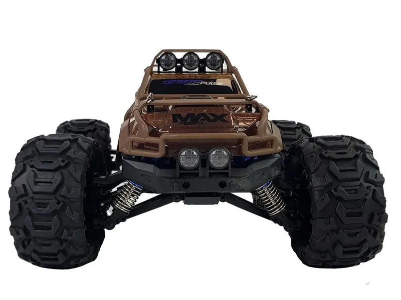 Auto Rajdowe Off-Road Zdalnie Sterowane 2.4G 1:18 35 km/h Kontrola Prędkości - Brązowa