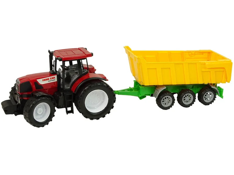Traktor Wywrotka Ciągnik 50 cm - Żółta
