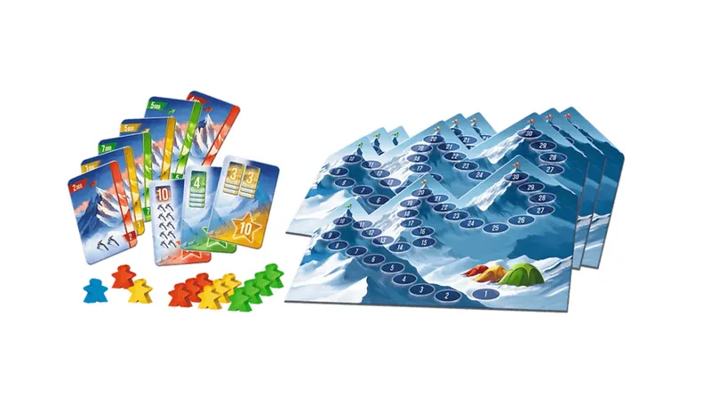 Gra Planszowa Karakorum Reiner Knizia King Of The Mountains TREFL 02739