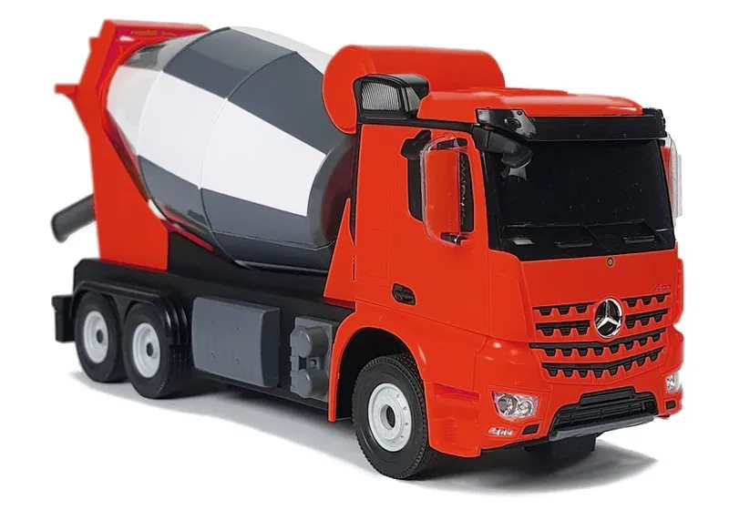 Auto R/C MERCEDES-Benz Arocs Rastar 1:14 Na Pilota - Czerwone