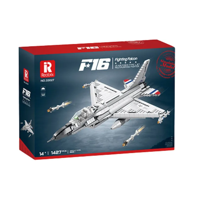 Klocki Konstrukcyjne Myśliwiec F-16 Fighting Falcon 1427el