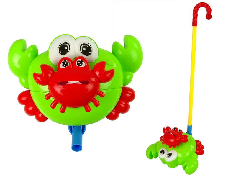 Pchacz Na Kiju Krab Dźwięk Dzwonka - Zielony