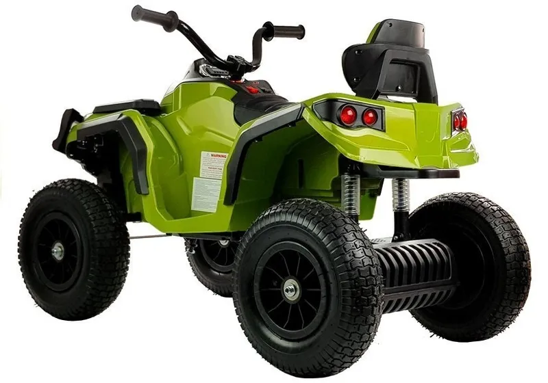 Quad Na Akumulator BDM0906 Pompowane Koła Światła LED MP3 - Zielony