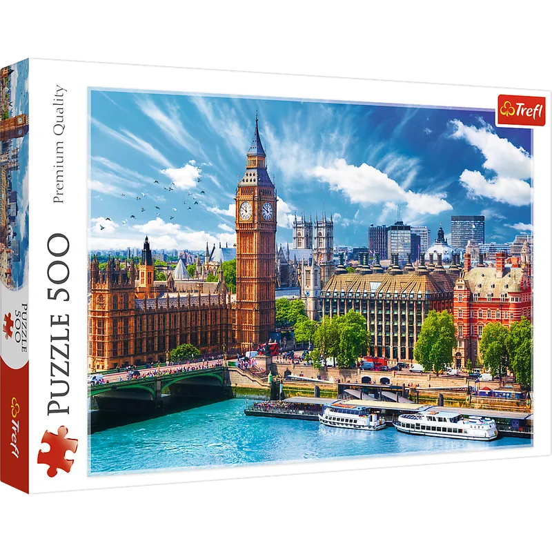 Puzzle - 500 - Słoneczny Londyn - TREFL 37329
