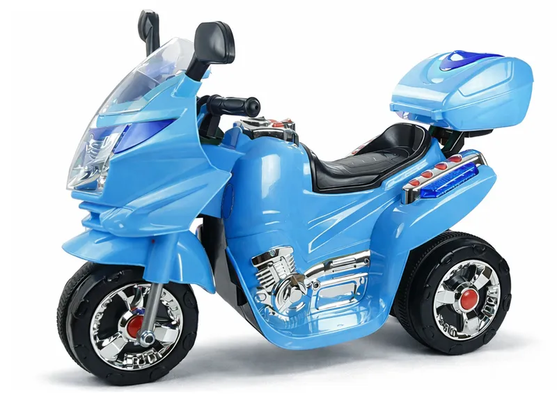 Motor Na Akumulator HC8051 Dla Dzieci Światła LED Dźwięki - Niebieski