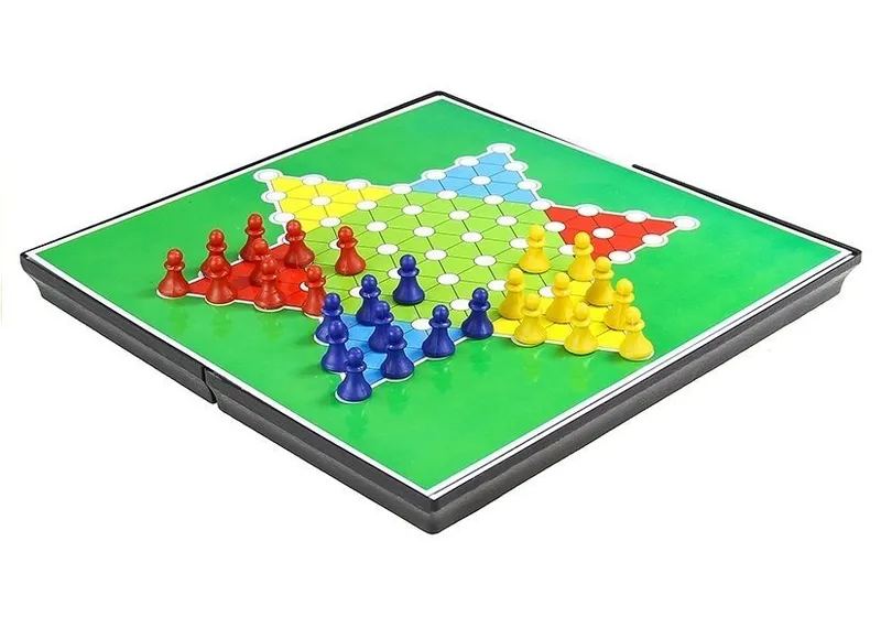 Gry 7w1 Zestaw Gier Planszowych Ludo Warcaby