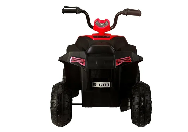 Quad Na Akumulator S601 Pojazd Terenowy Koła EVA Światła LED - Czerwony
