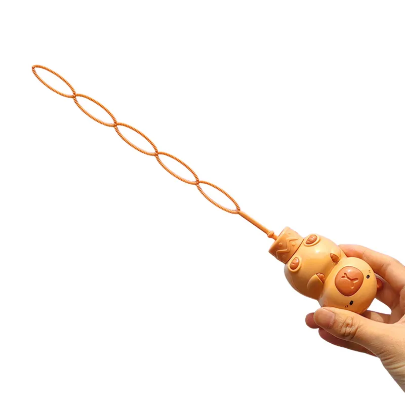 Bańki Mydlane Duża Różdżka Rozkładana Kapibara 35 cm 120 ml