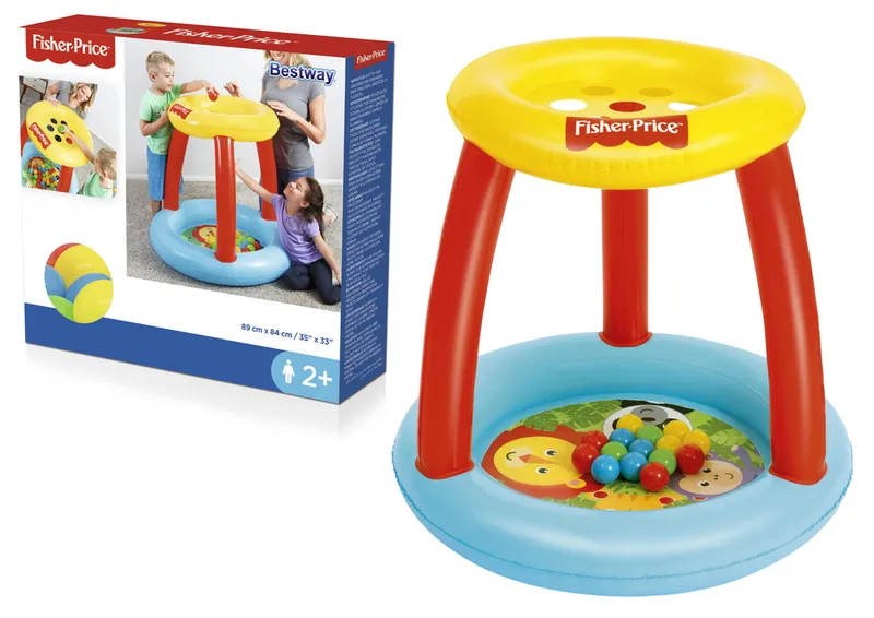 Dmuchany Basen Brodzik Z Daszkiem FISHER-PRICE BESTWAY 93541