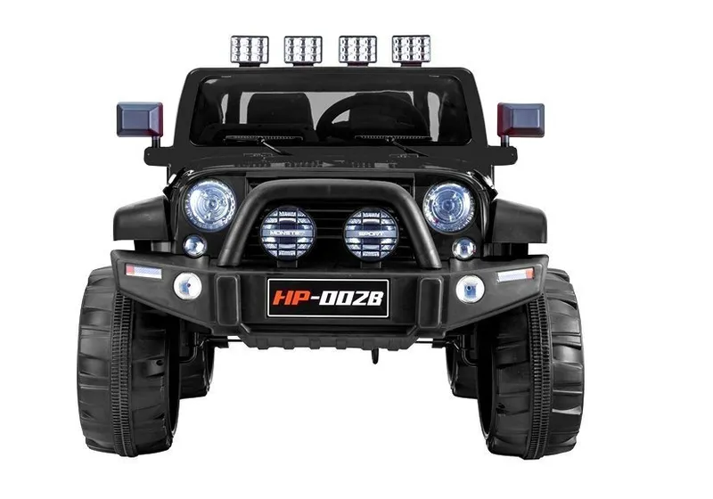 Auto Na Akumulator JEEP HP012 Dla Dzieci Światła LED MP3 - Czarne