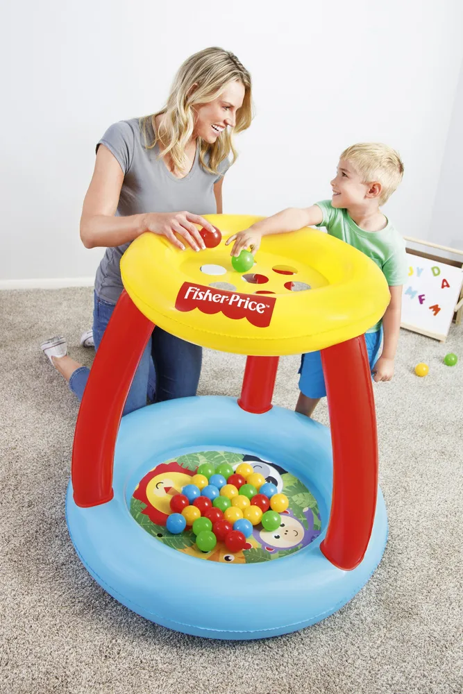 Dmuchany Basen Brodzik Z Daszkiem FISHER-PRICE BESTWAY 93541
