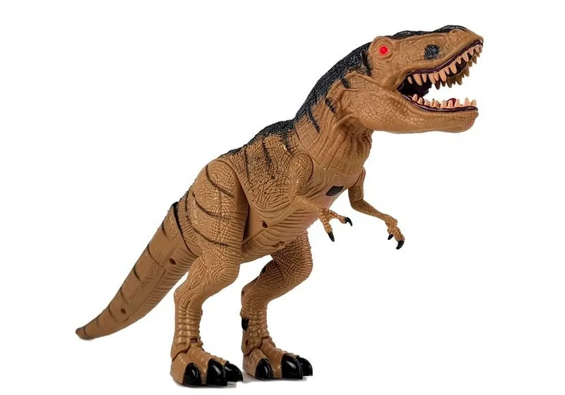 Dinozaur Tyranozaur Rex Zdalnie Sterowany R/C Z Parą