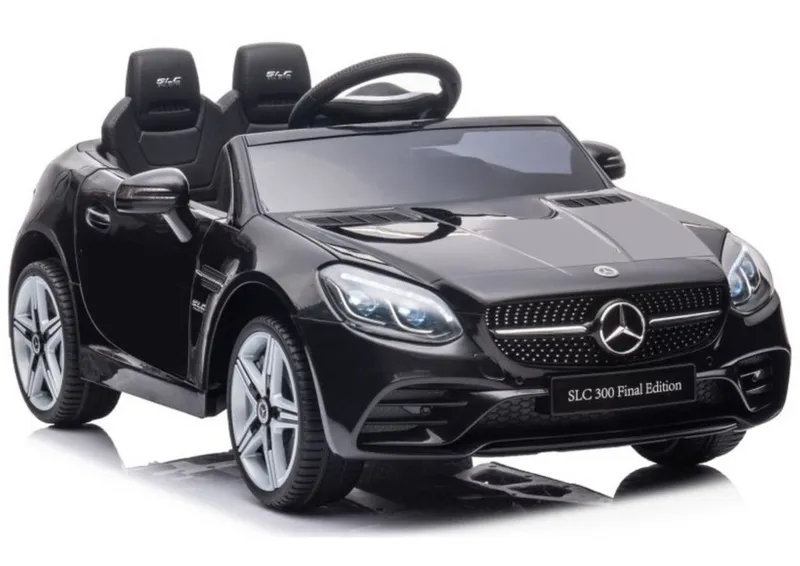 Auto Na Akumulator MERCEDES SLC 300 Światła LED MP3 Pilot - Czarny