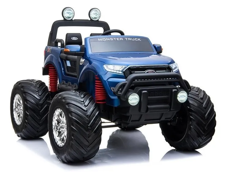 Pojazd Na Akumulator FORD Ranger Monster Lakierowany LCD - Niebieski