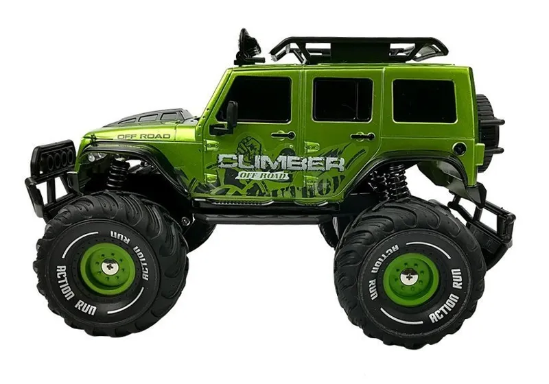 Auto Zdalnie Sterowane R/C JEEP 2.4G - Zielony