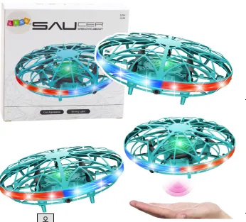 Dron UFO Sterowany Ręką RC - Zielony