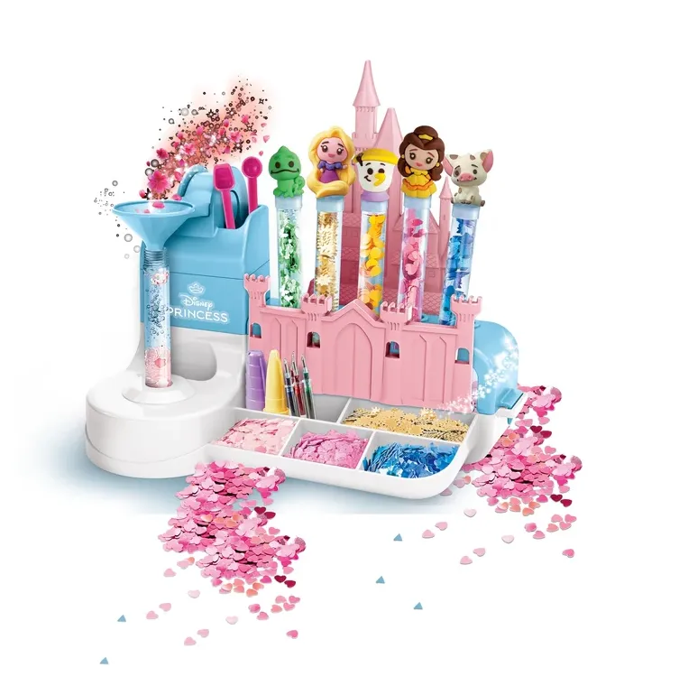 Idea Art Fabryka Długopisów Księżniczki DISNEY CLEMENTONI 18210