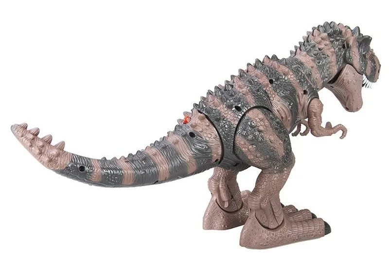 Dinozaur Na Baterie Tyranozaur Rex Chodzący - Brązowy