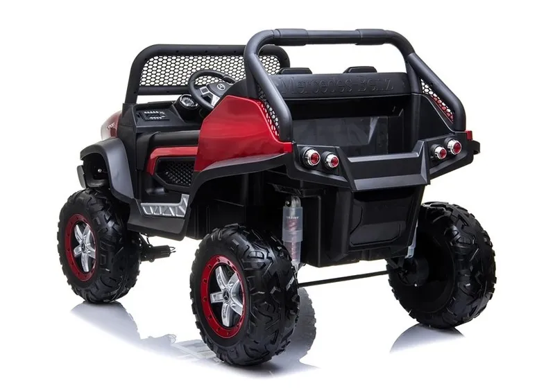 Auto Na Akumulator MERCEDES Unimog - Czerwony
