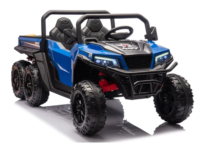 Pojazd Na Akumulator 6 Kół XB-1038A 4X4 24V - Niebieski