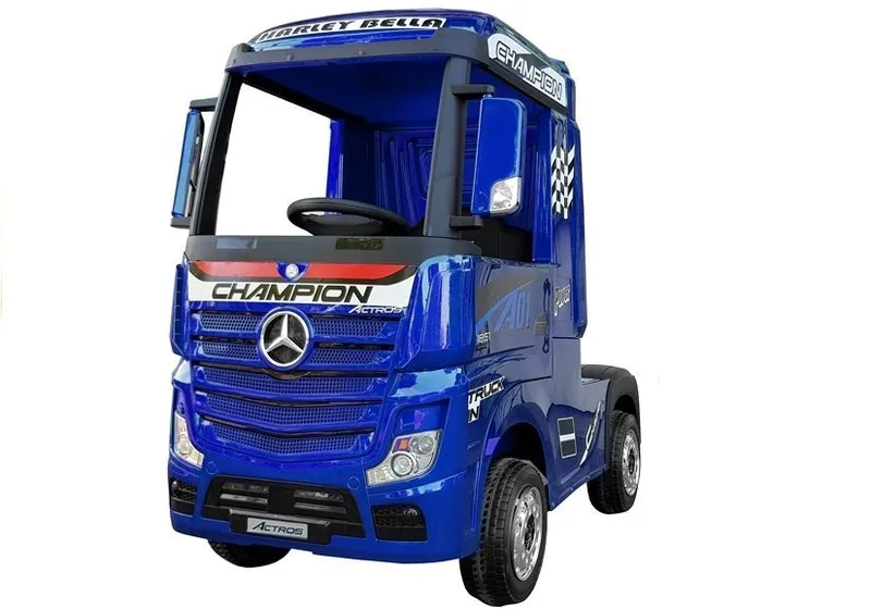 Auto MERCEDES Actros Lakierowany Ciężarówka Pilot LED MP4 - Niebieski