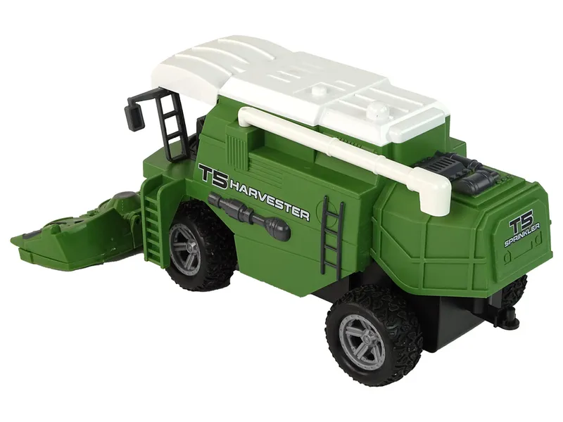 Kombajn Rolniczy Zdalnie Sterowany R/C Światła - Zielony