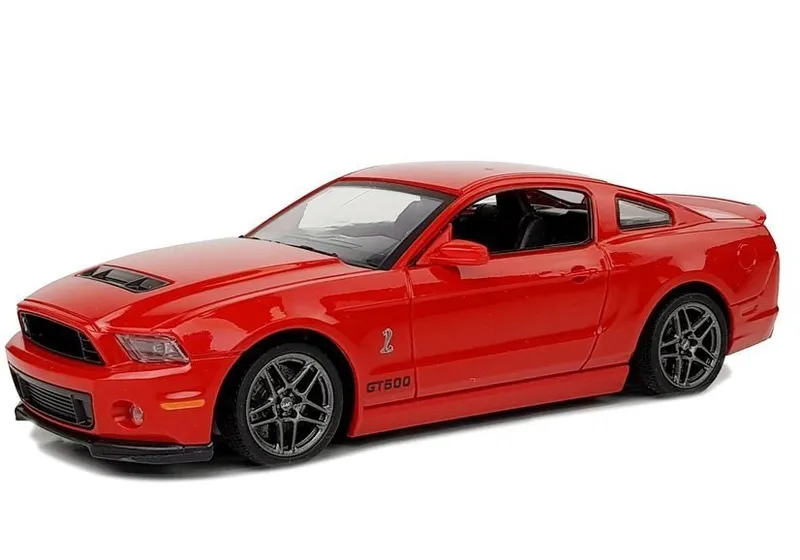 Auto Zdalnie Sterowane FORD Shelby GT500 7.5 km/h 2.4 g - Czerwony