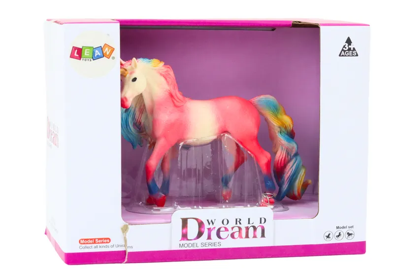 Figurka Kolekcjonerska Duży Jednorożec 11 cm - Różowy