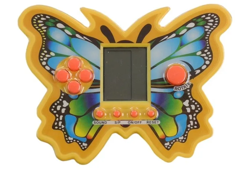 Gra Elektroniczna Tetris Motyl - Żółty