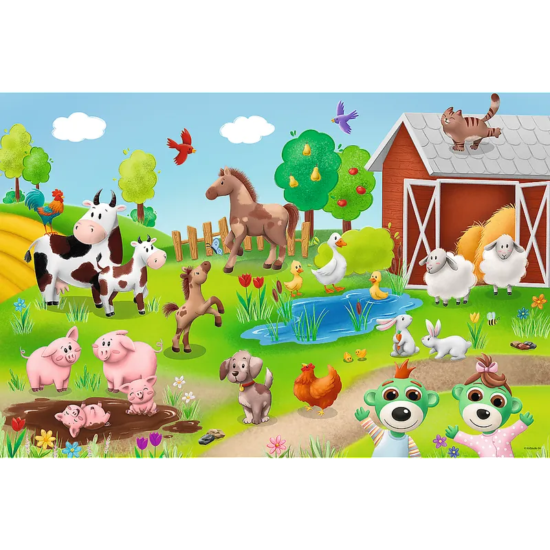 Puzzle - 24 Maxi - Zwierzęta - TREFL 14372