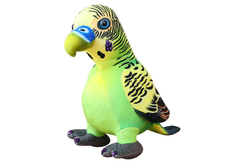 Maskotka Pluszowa Papuga 20 cm - Zielona