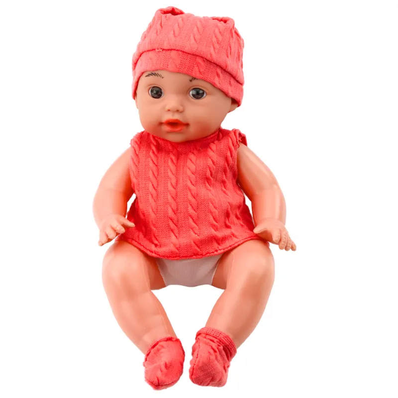 Lalka Bobas Z Butelką Do Karmienia Ubranko Dźwięki 30cm - Różowe