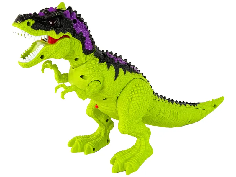 Dinozaur Zdalnie Sterowany Światła Dźwięki - Zielony