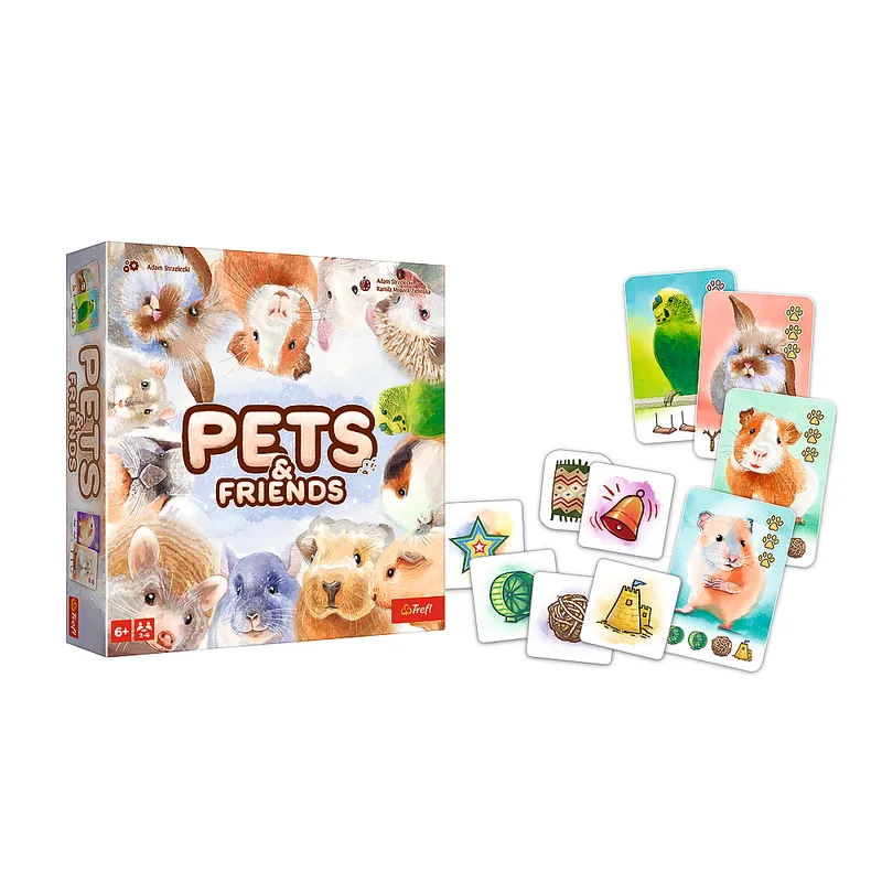 Gra Rodzinna Pets & Friends TREFL 02443