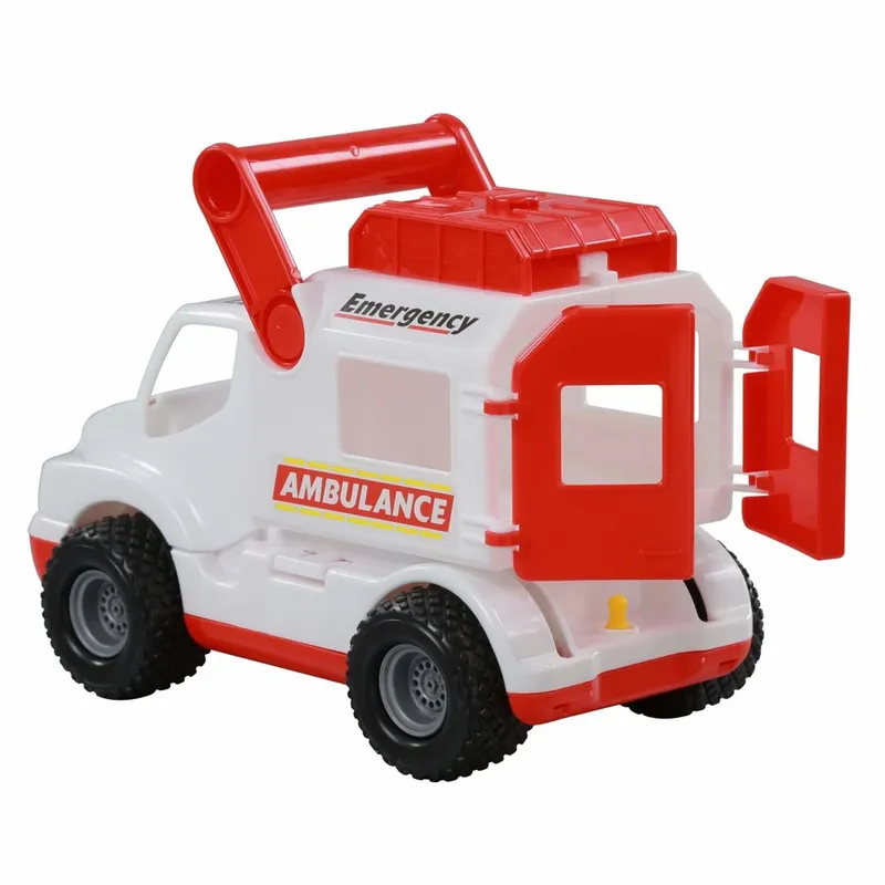 Ambulans Auto ConsTruck POLESIE 41913 - Biały