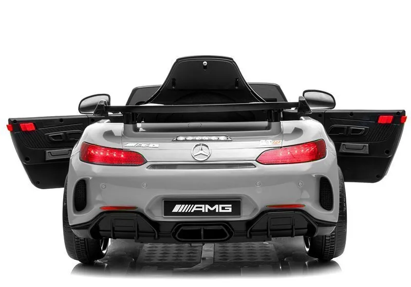 Auto Pojazd Na Akumulator MERCEDES GT R Dla Dzieci Światła LED MP3 - Szary