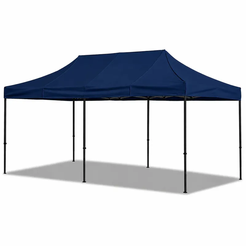 Namiot Ekspresowy Ogrodowy Cateringowy Pawilon Handlowy 3x6 m - Granatowy