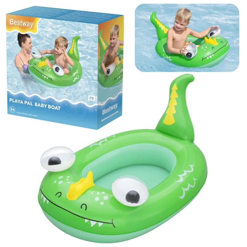 Buoy Buddy Baby Boat Koło Smok BESTWAY 34213