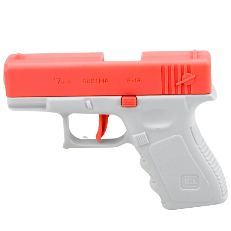 Mini Glock Pistolet Na Wodę Broń Dla Dzieci 13 cm - Różowy