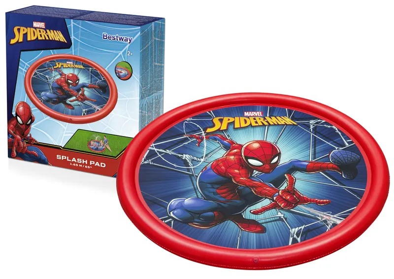 Dmuchany Brodzik Mata Z Fontanną Spider-Man 165 cm BESTWAY 98792
