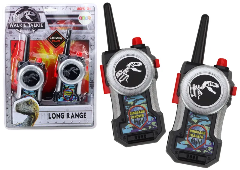 Krótkofalówki Walkie- Talkie Tropiciel Dinozaurów 30-80M Zasięgu