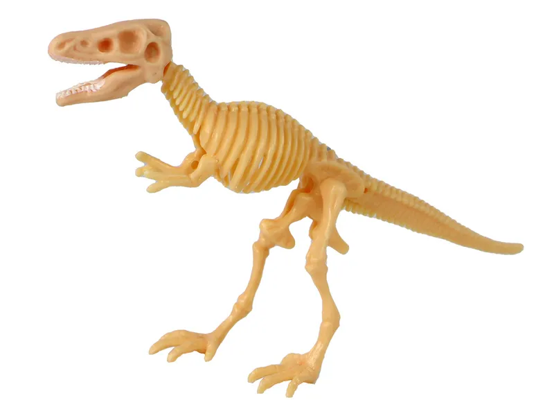 Otwierane Jajo Dinozaura Figurka 4 Kolory 9 cm - Żółta