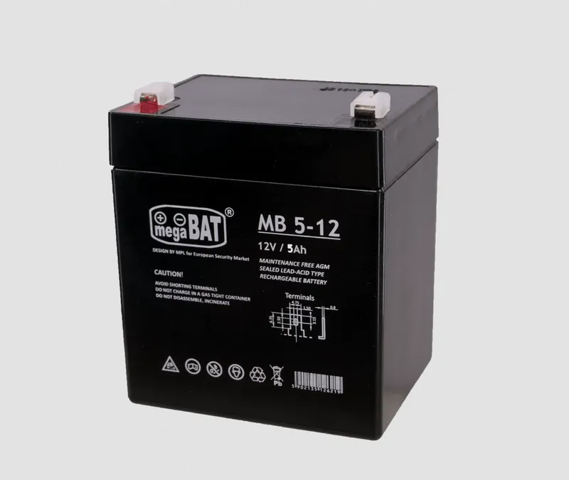 Akumulator Żelowy AGM Do Auta Na Akumulator 12V5AH