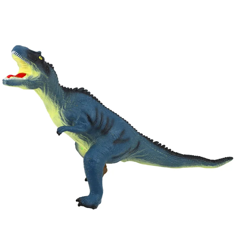 Duża Figurka Dinozaur Tyranozaur Dźwięk 41 cm Niebieski Lub Pomarańczowy