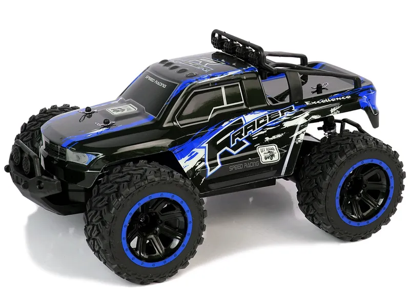 Auto Terenowe Off-Road R/C 2.4 g Amortyzatory 1:12 Niebieskie